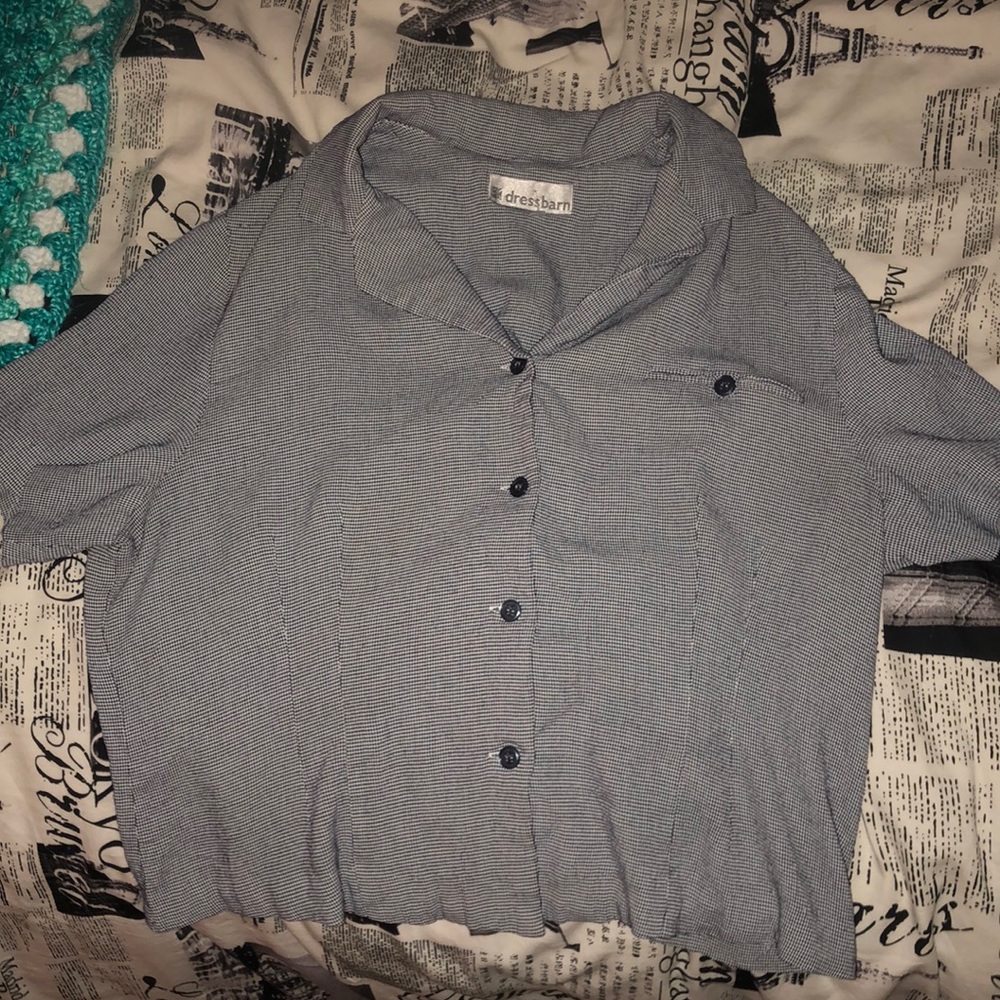 Dress barn Vintage crop top